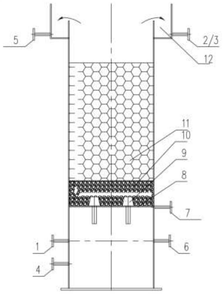 Deep denitrification system and method based on heterotrophic-autotrophic combined treatment