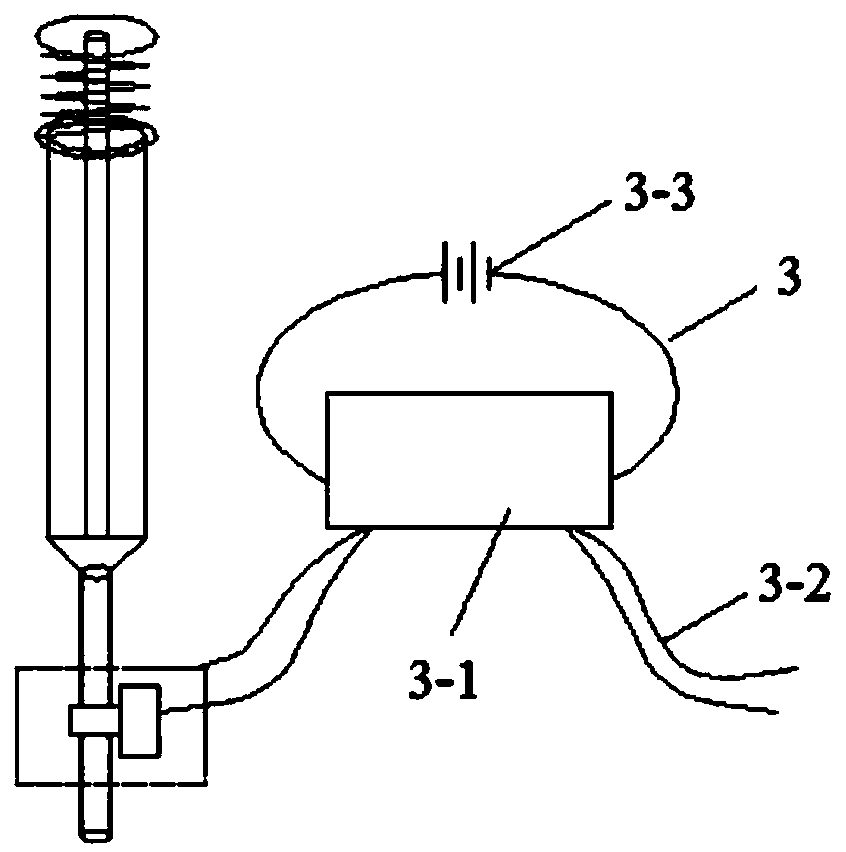 Experimental device and experimental method for multiple-depth sampling of overlying water in field