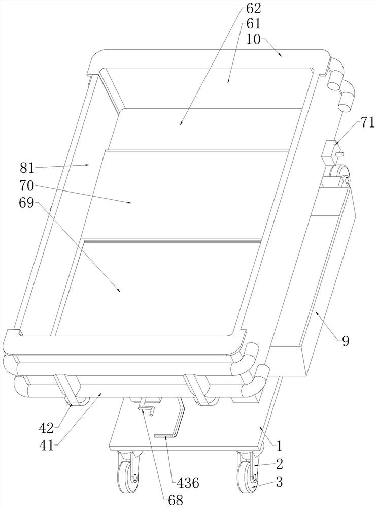 Obstetrical sickbed for infants