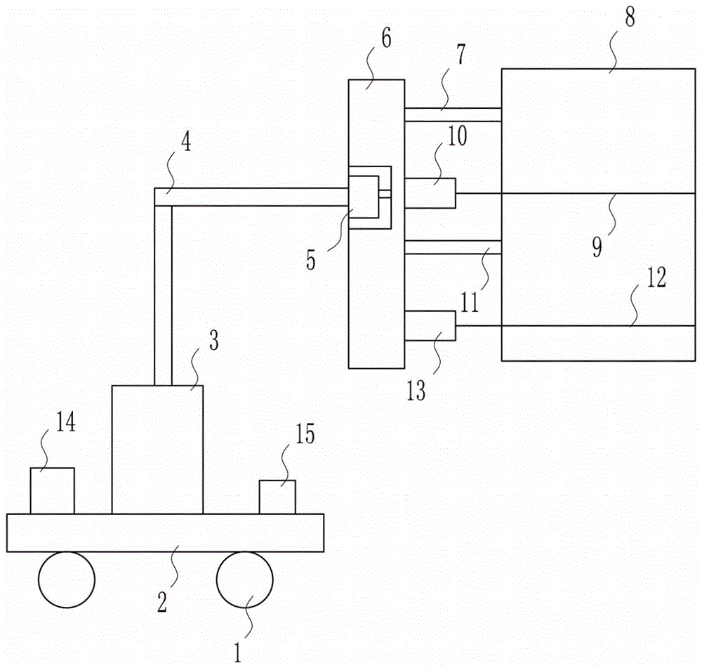 Chip charging barrel for steel casting electric furnace