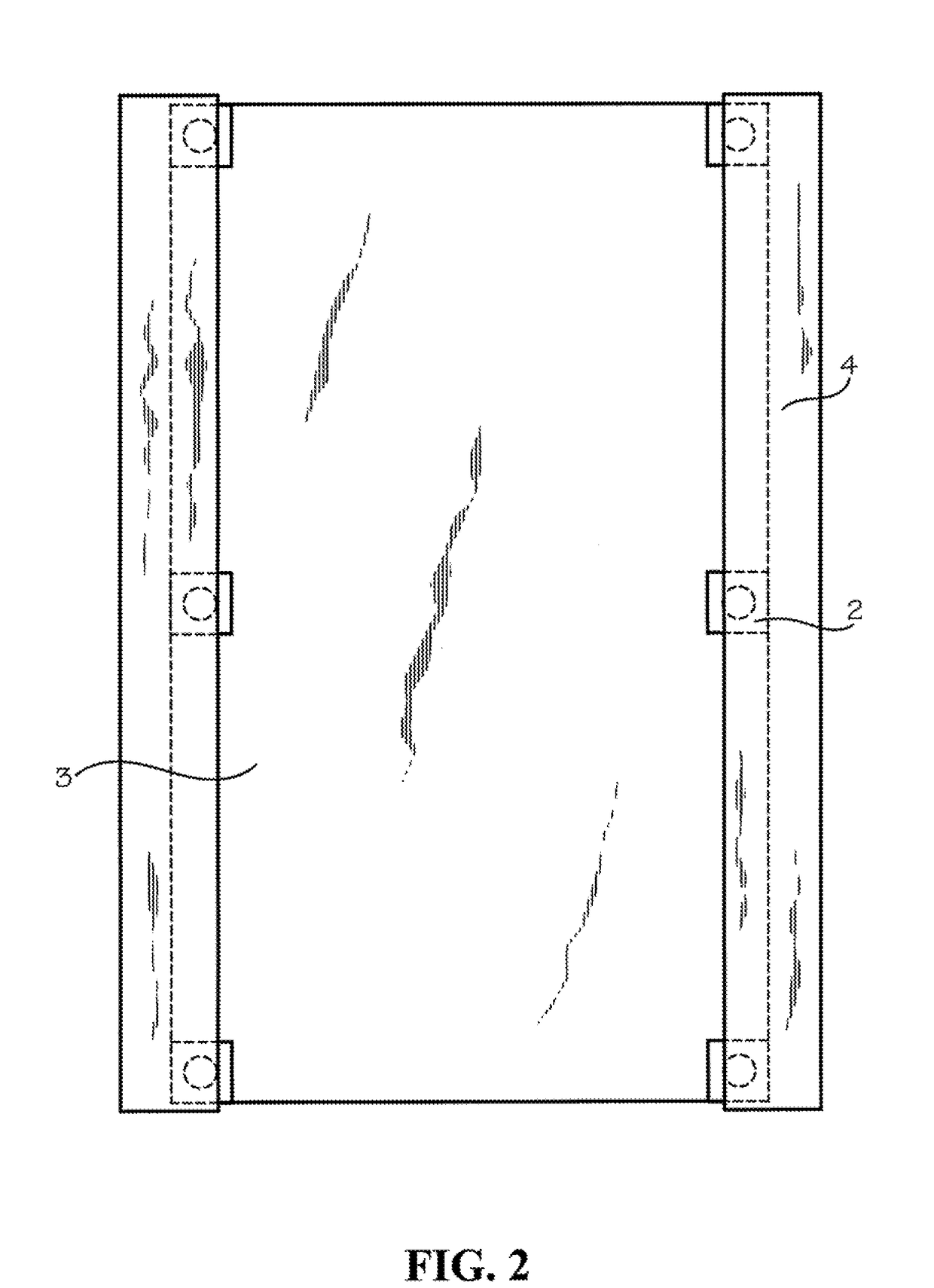 Integrated photovoltaic module mounting system for use with tufted geosynthetics