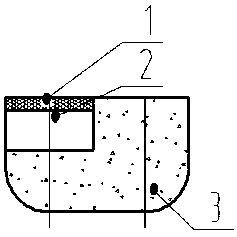 PDC and diamond-impregnated composite block