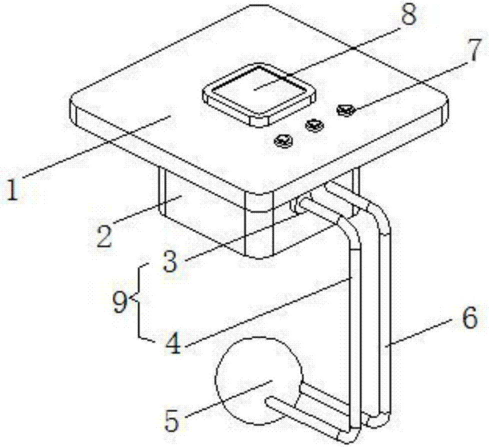 Haemostatic saccule device for gynaecology and obstetrics