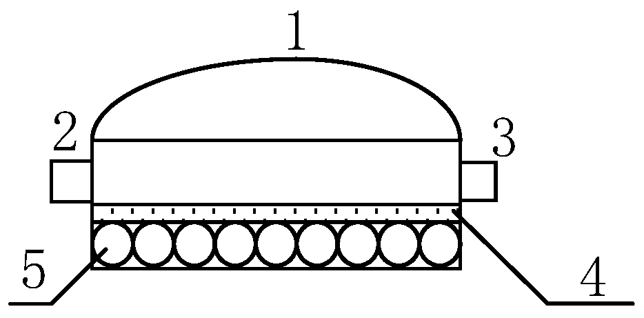 Device and method for reforming biomass tar to produce syngas