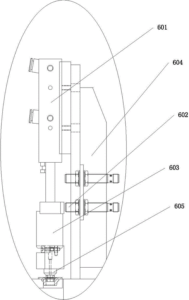 Sorting and assembling equipment for valve lock clamp components