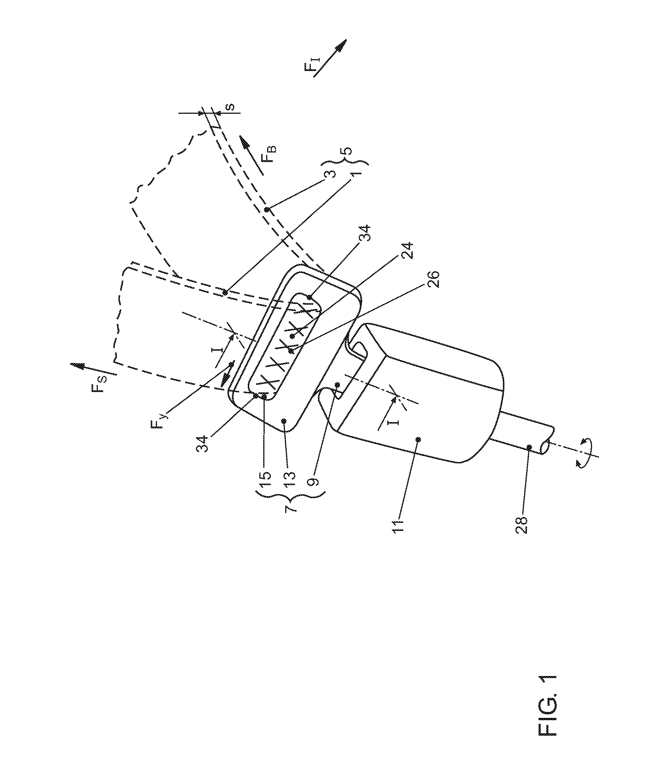 Safety belt device in a vehicle