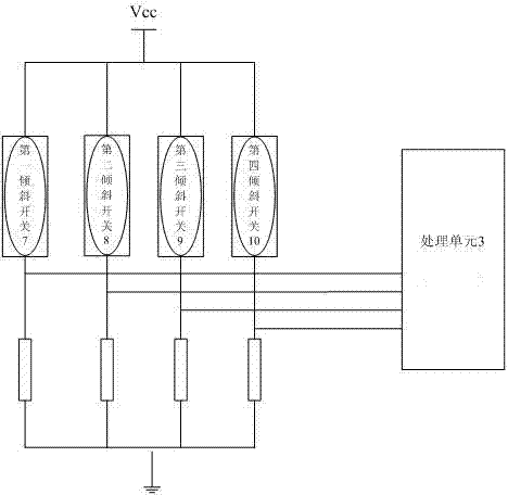 Fire-fighting individual-soldier posture sensing device