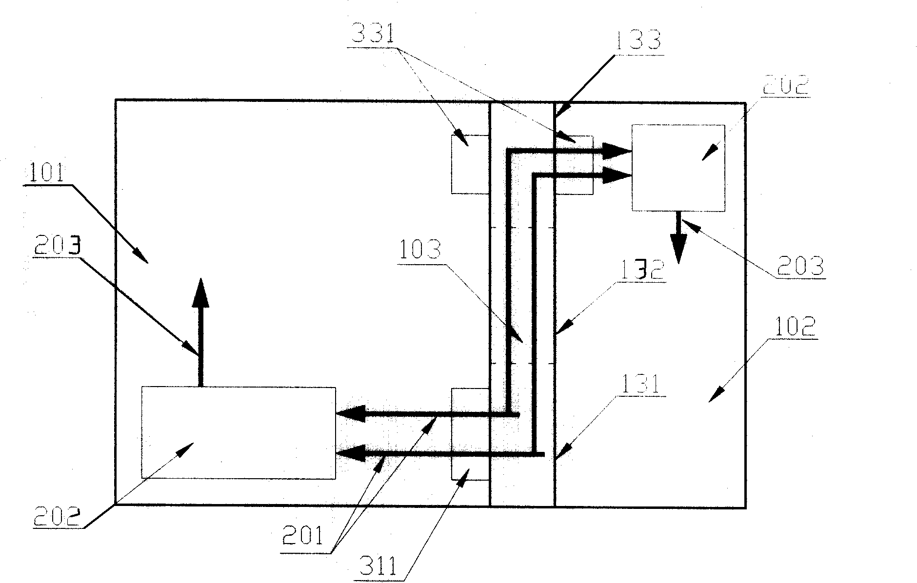 Telecommunication computation structure system and method for implementing service in the same