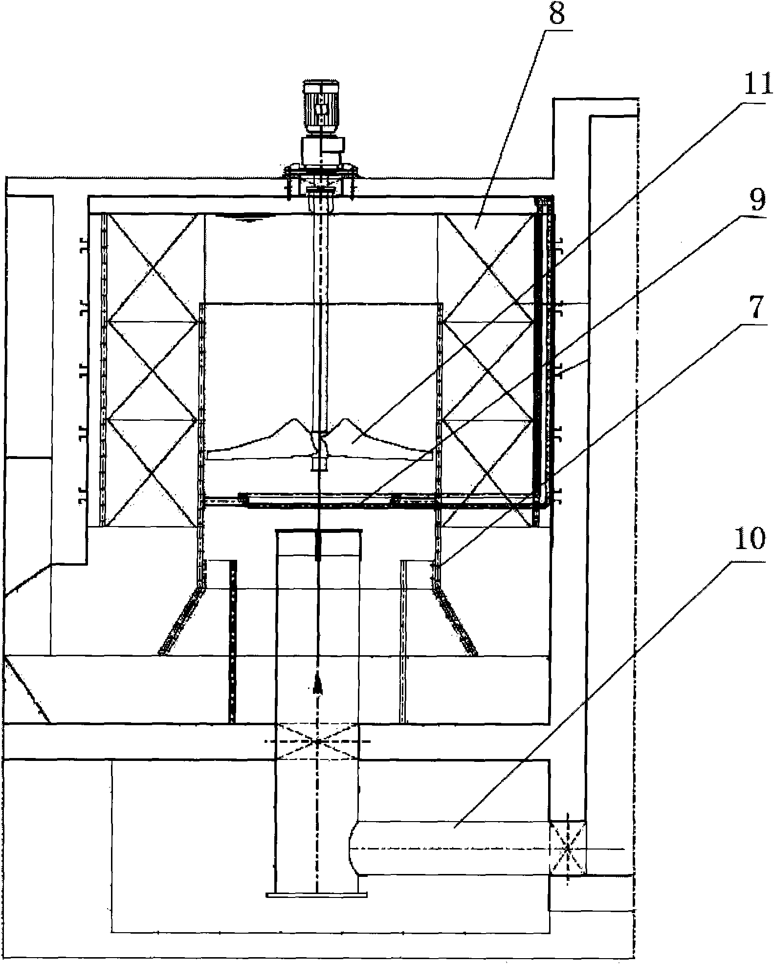 High-density clarifying tank