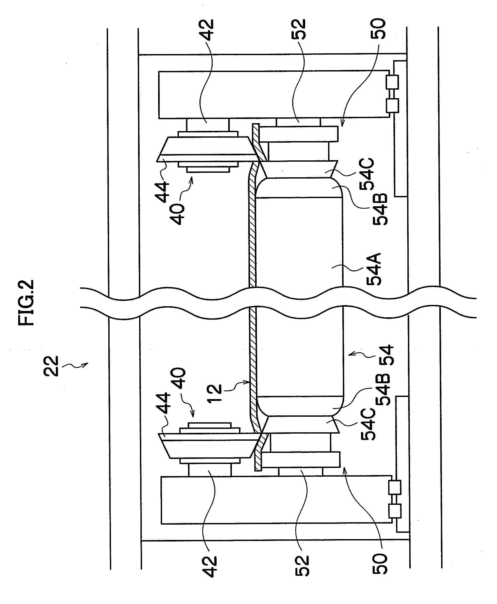 Planographic printing plate manufacturing apparatus