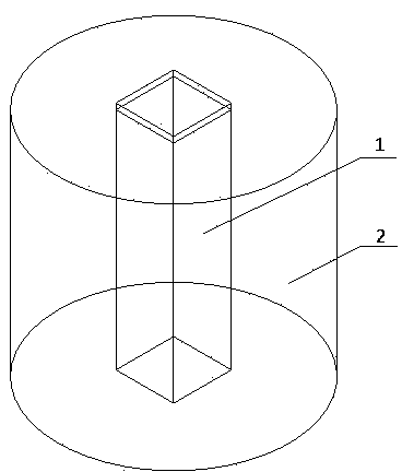 Preparation method of strengthened polycrystalline cubic boron nitride composite super-hard material