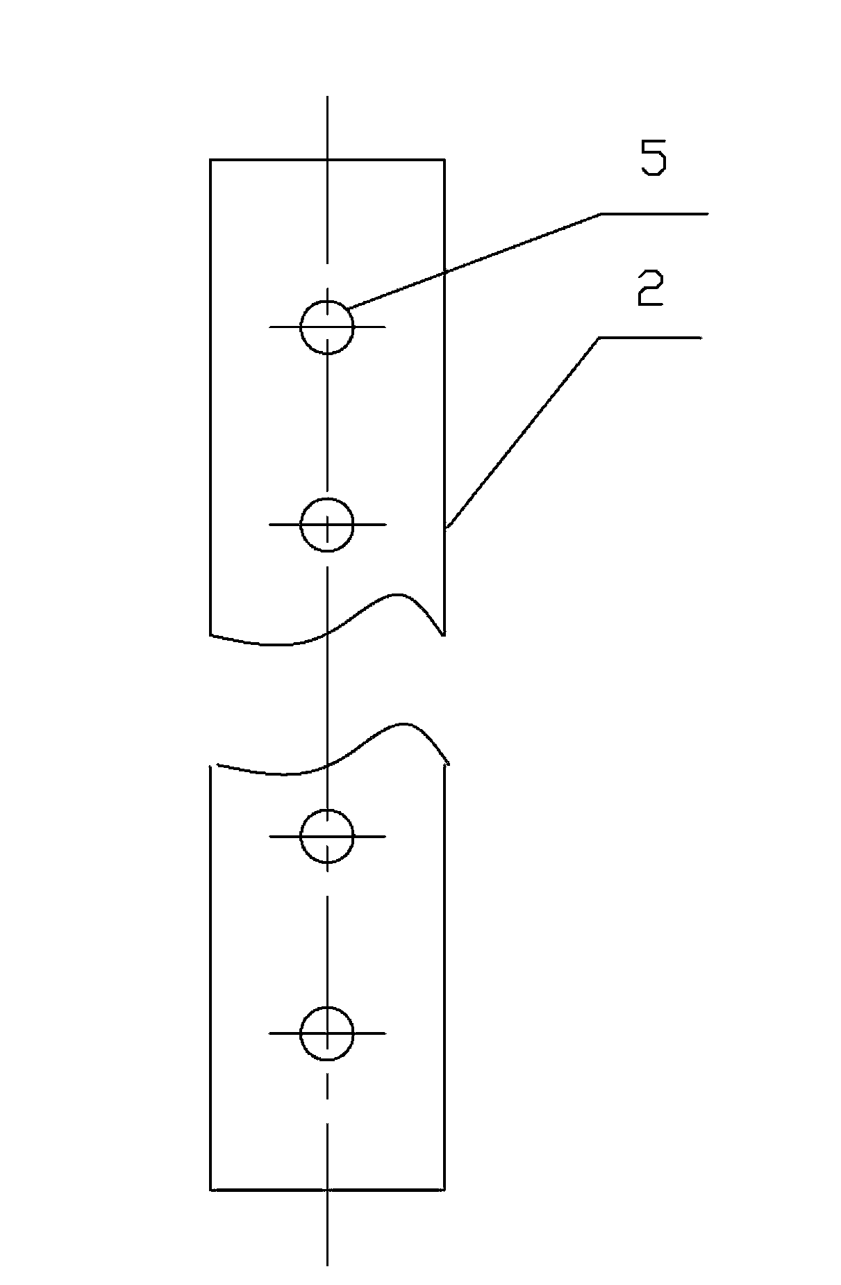 Rotor of Roots type vapor compressor