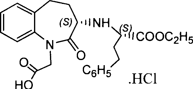 Process for preparing Benazepril hydrochloride materials