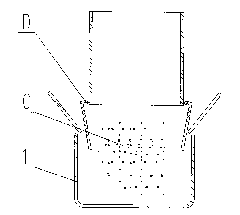 Device for preheating and conveying scrap steel