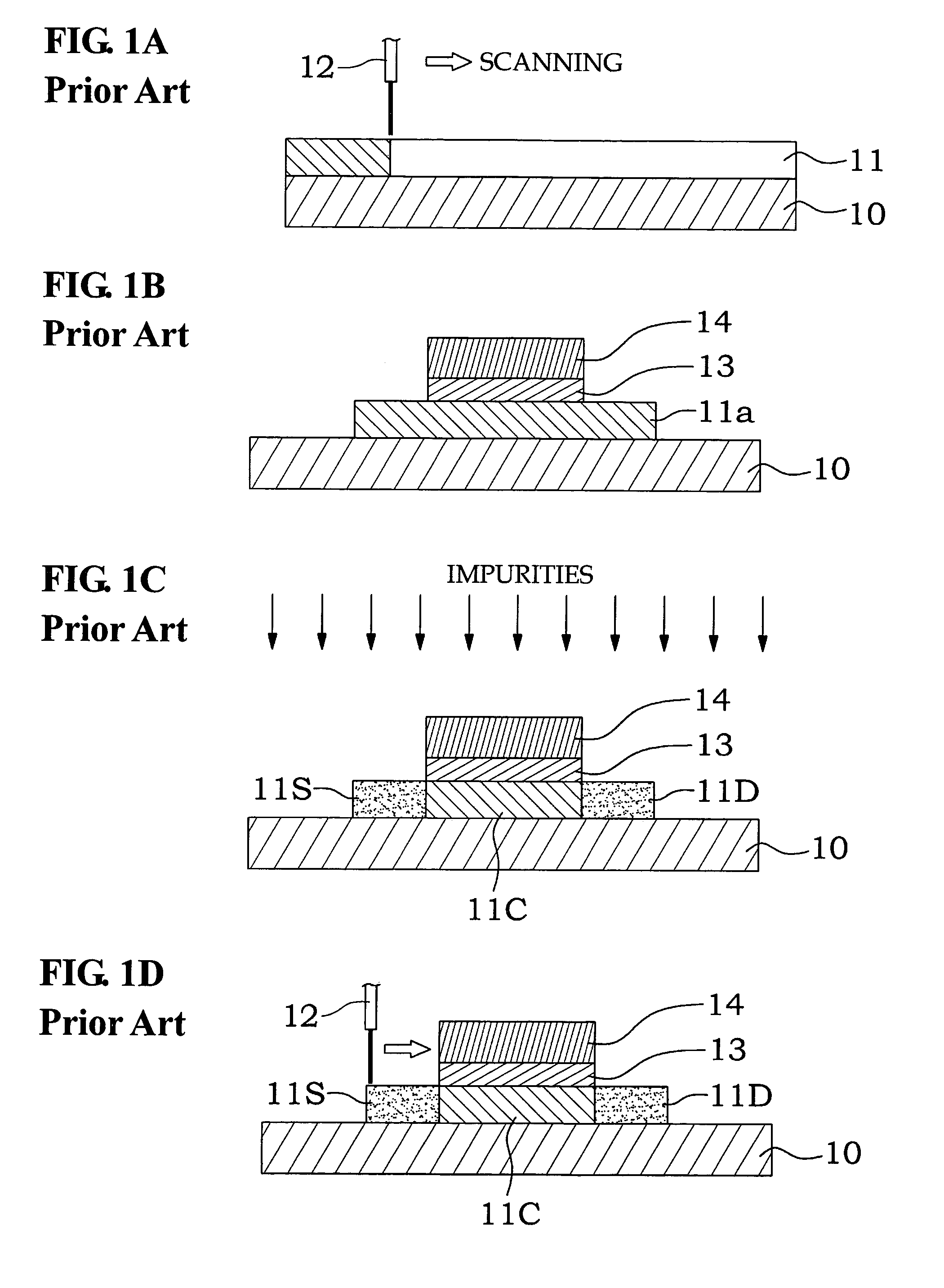 Method for crystallizing amorphous semiconductor thin film by epitaxial growth using non-metal seed and method for fabricating poly-crystalline thin film transistor using the same