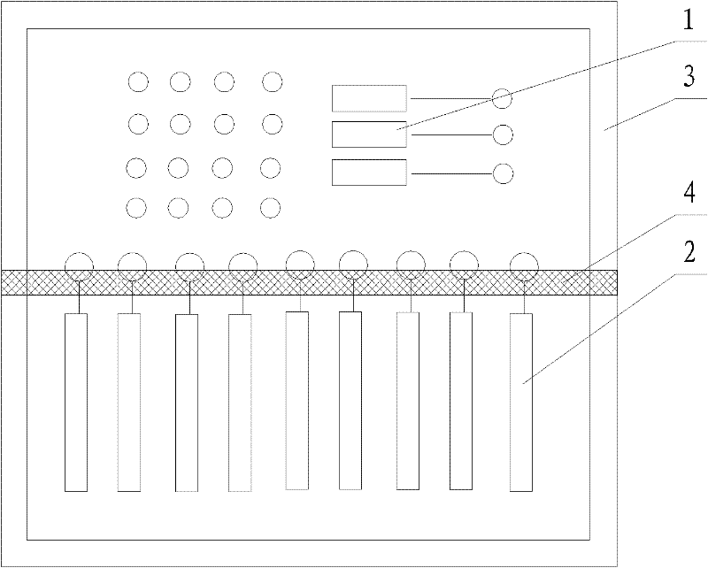 Method for plating gold on equilong connecting fingers