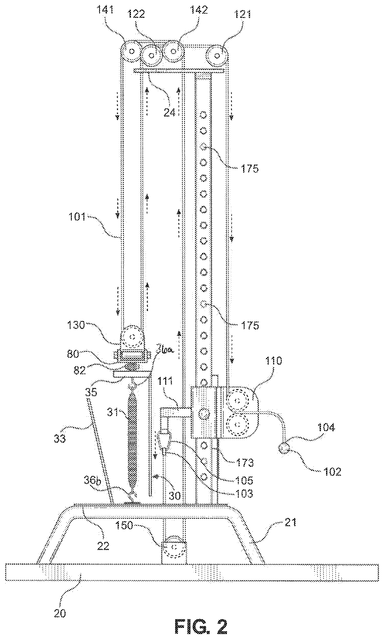 Dual balance adjustable spring tower apparatus and method of using same