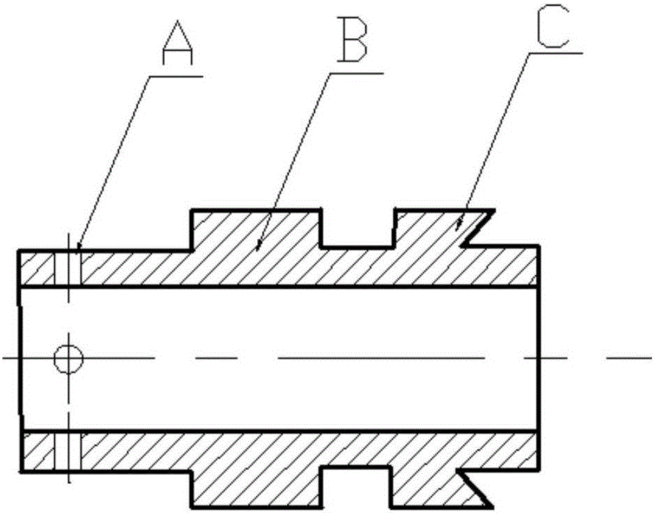 Disassembling clamping apparatus for valve core of steam intake valve