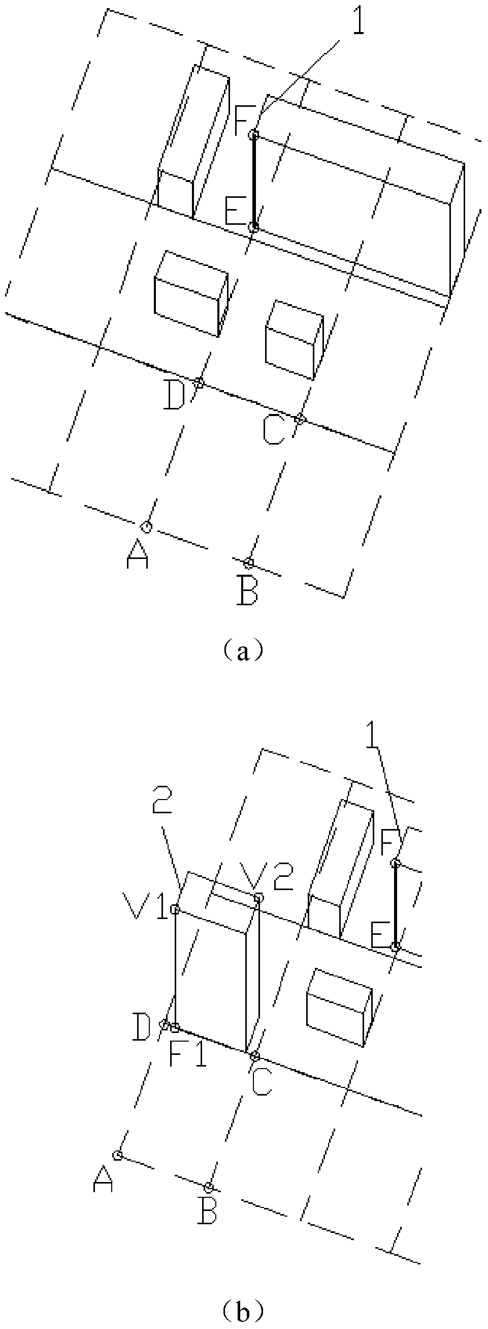 Indoor environment reconstruction method based on single view geometry principle