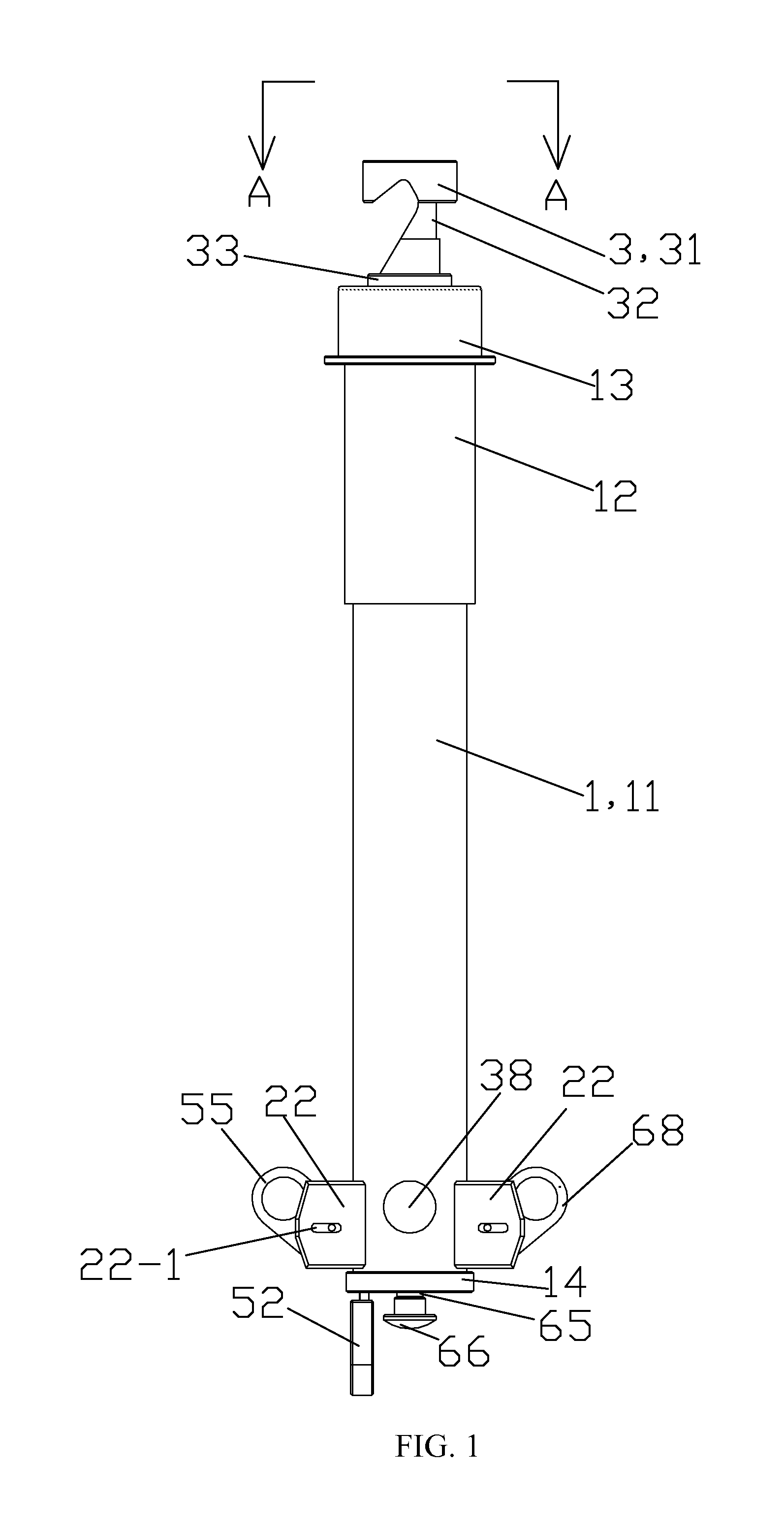 A portable single-phase air bypass switch for live power distribution network