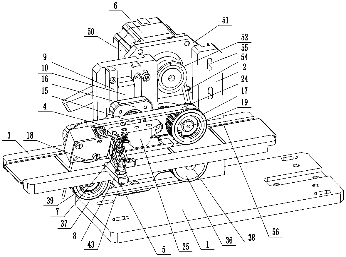 Automatic plastic board supply device