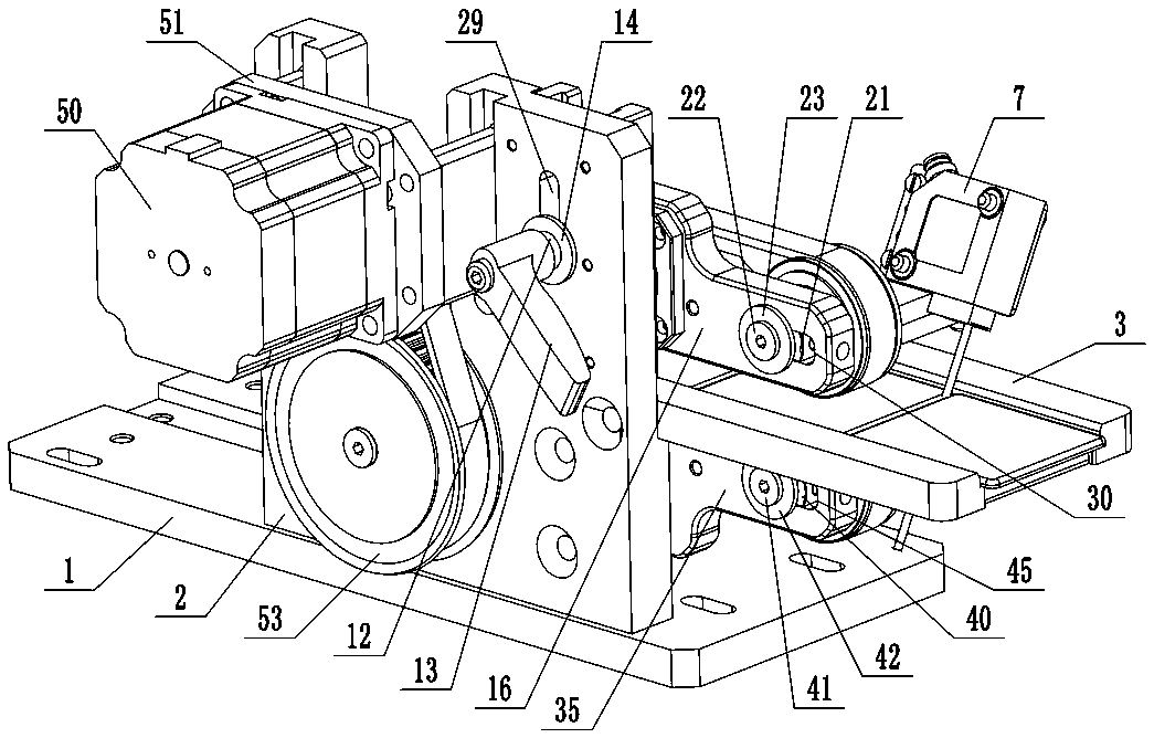 Automatic plastic board supply device