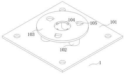 A drill pipe positioning and guiding device for drilling based on soil layer