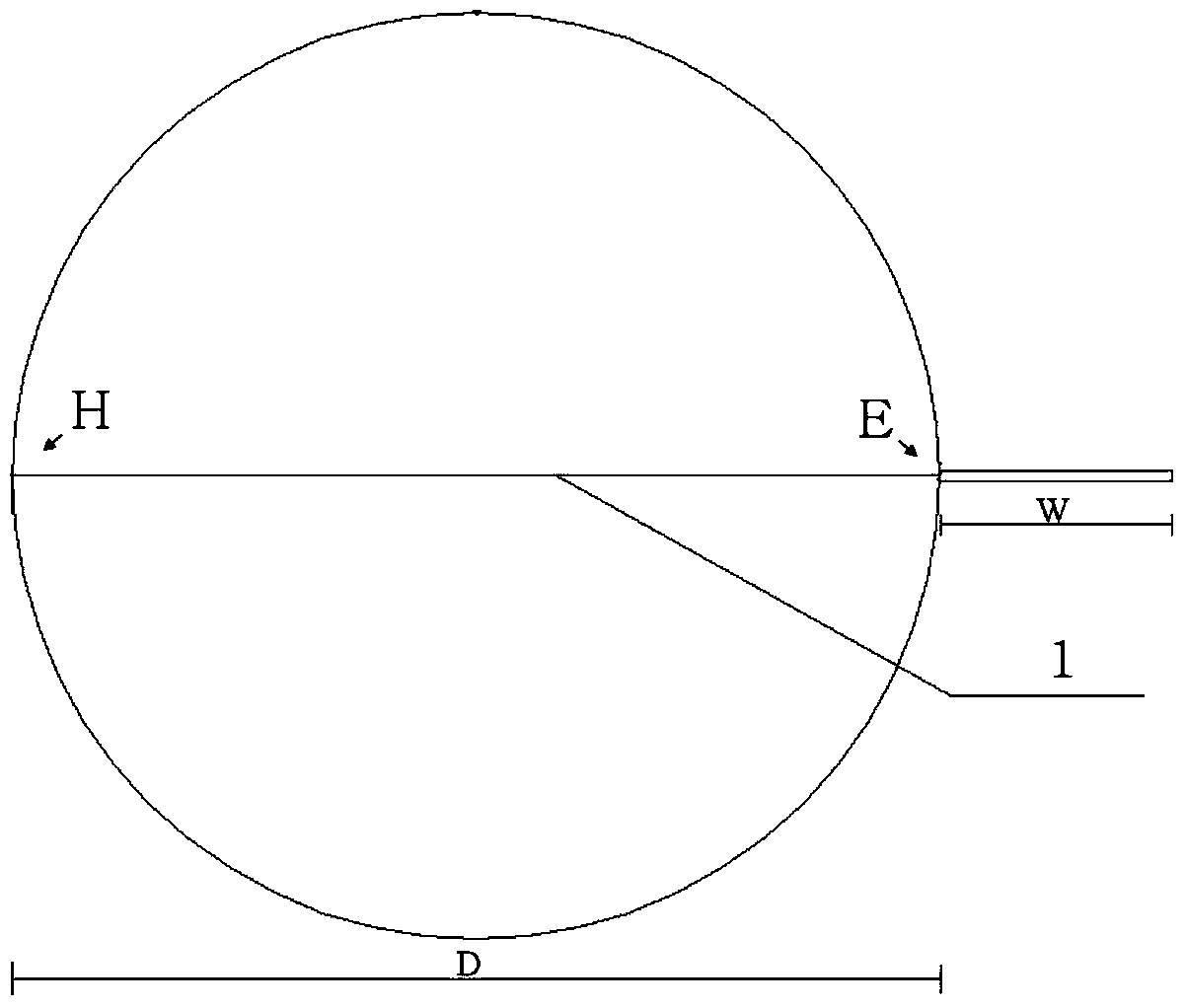 Pneumatic structure for inhibiting vortex-induced resonance of bridge cylindrical suspender