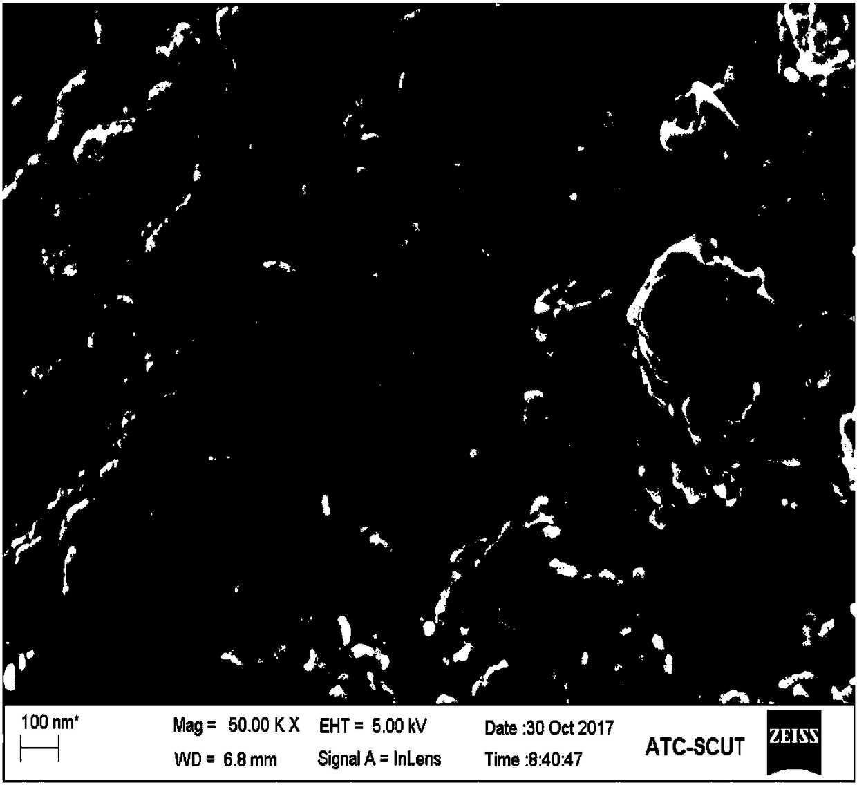 Fiber/nano manganese dioxide composite material and preparation method and application thereof