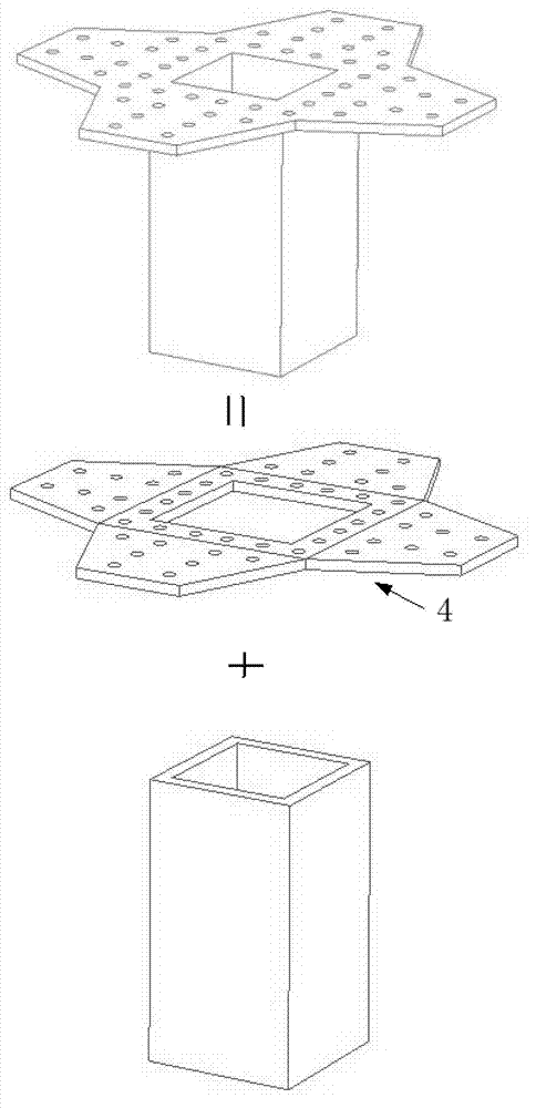 Beam-column joint connecting device of assembled steel structure system