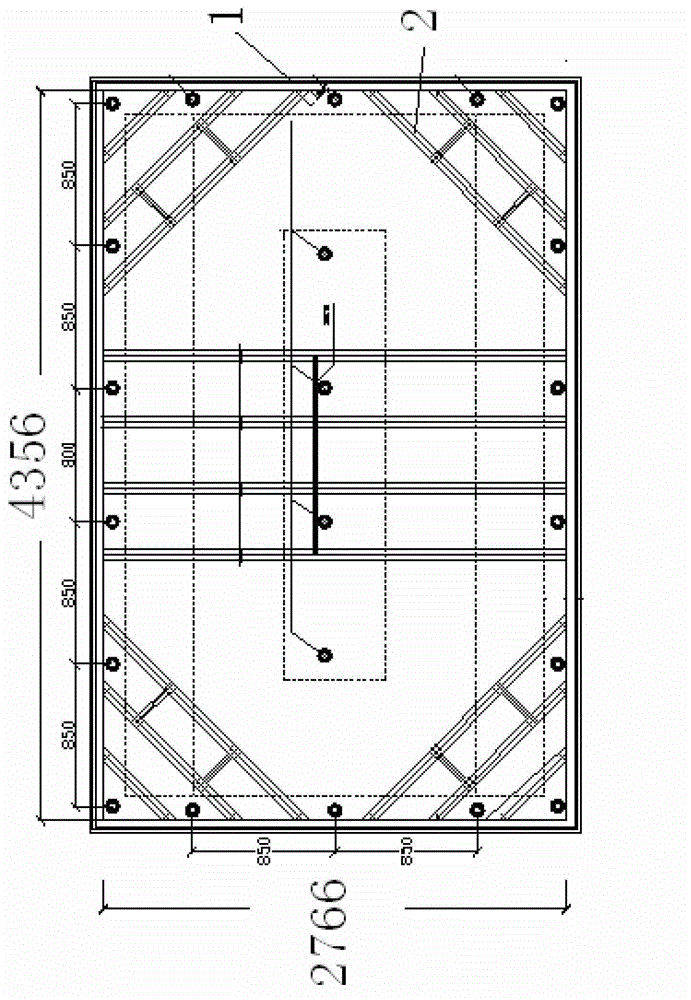 Construction method of large tube well fixed point precipitation, sealing bottom free concrete and steel sheet pile cofferdam deepwater bearing platform