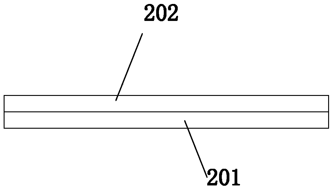 Flat graphene high-energy ion core device and manufacturing method thereof