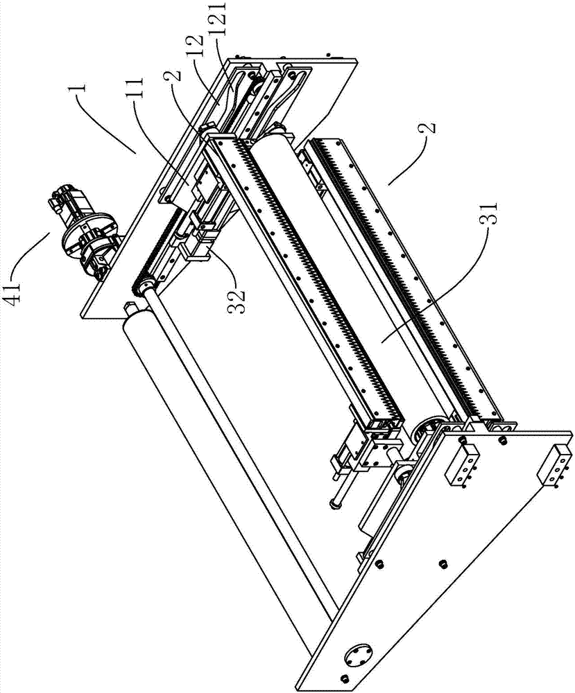 A new type of winding and cutting knife device