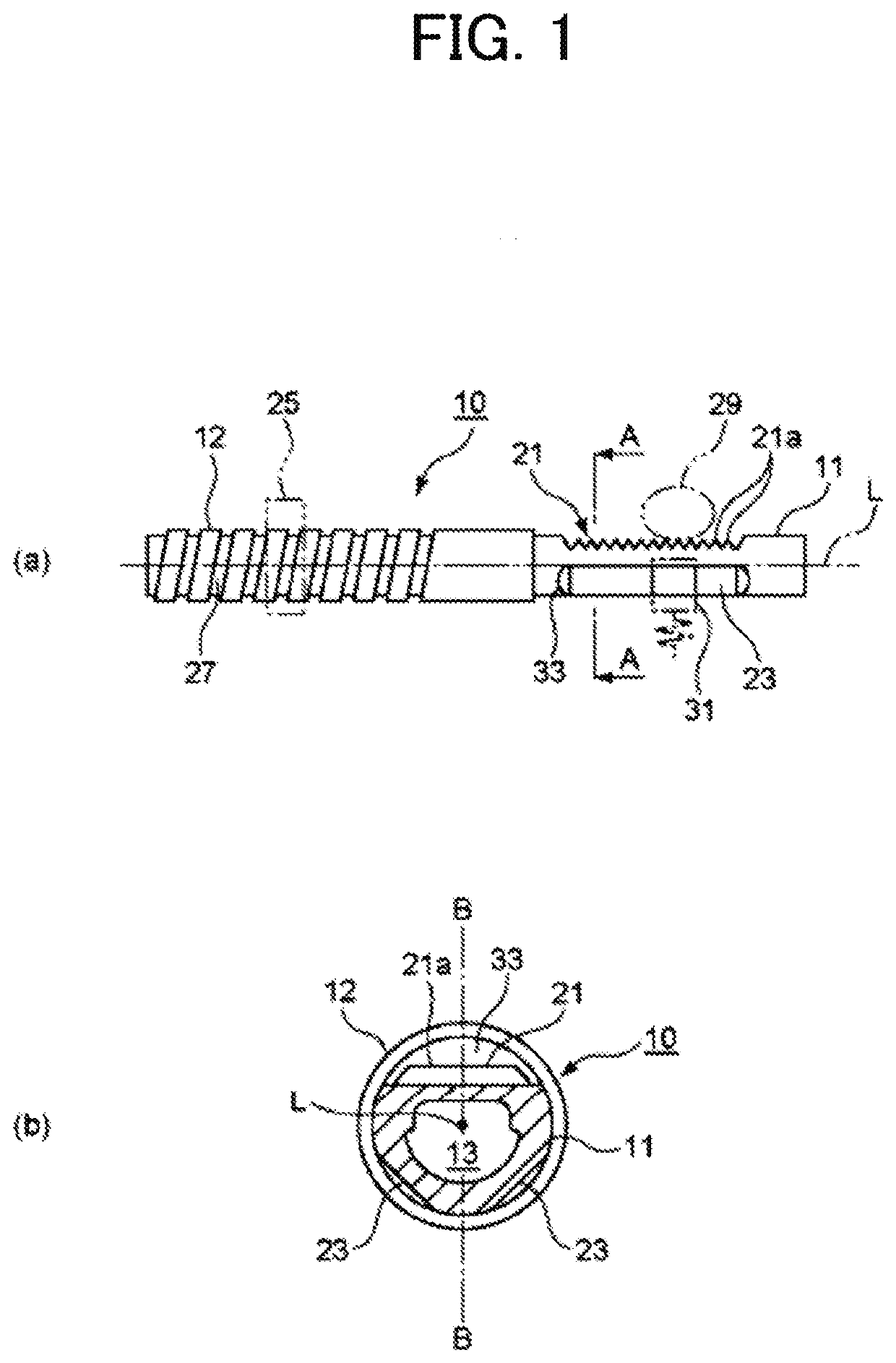 Hollow rack bar and method of manufacturing the hollow rack bar