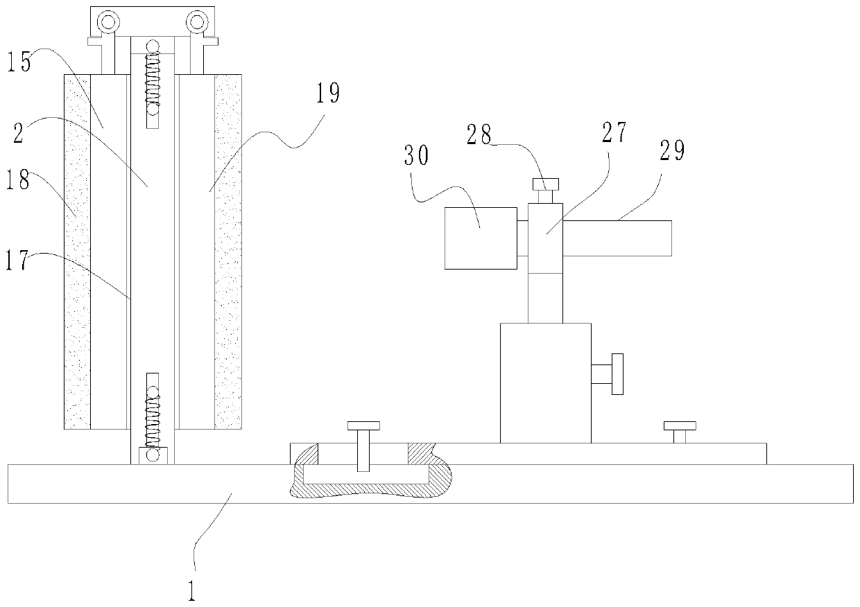 Fabric performance detecting device for garment production