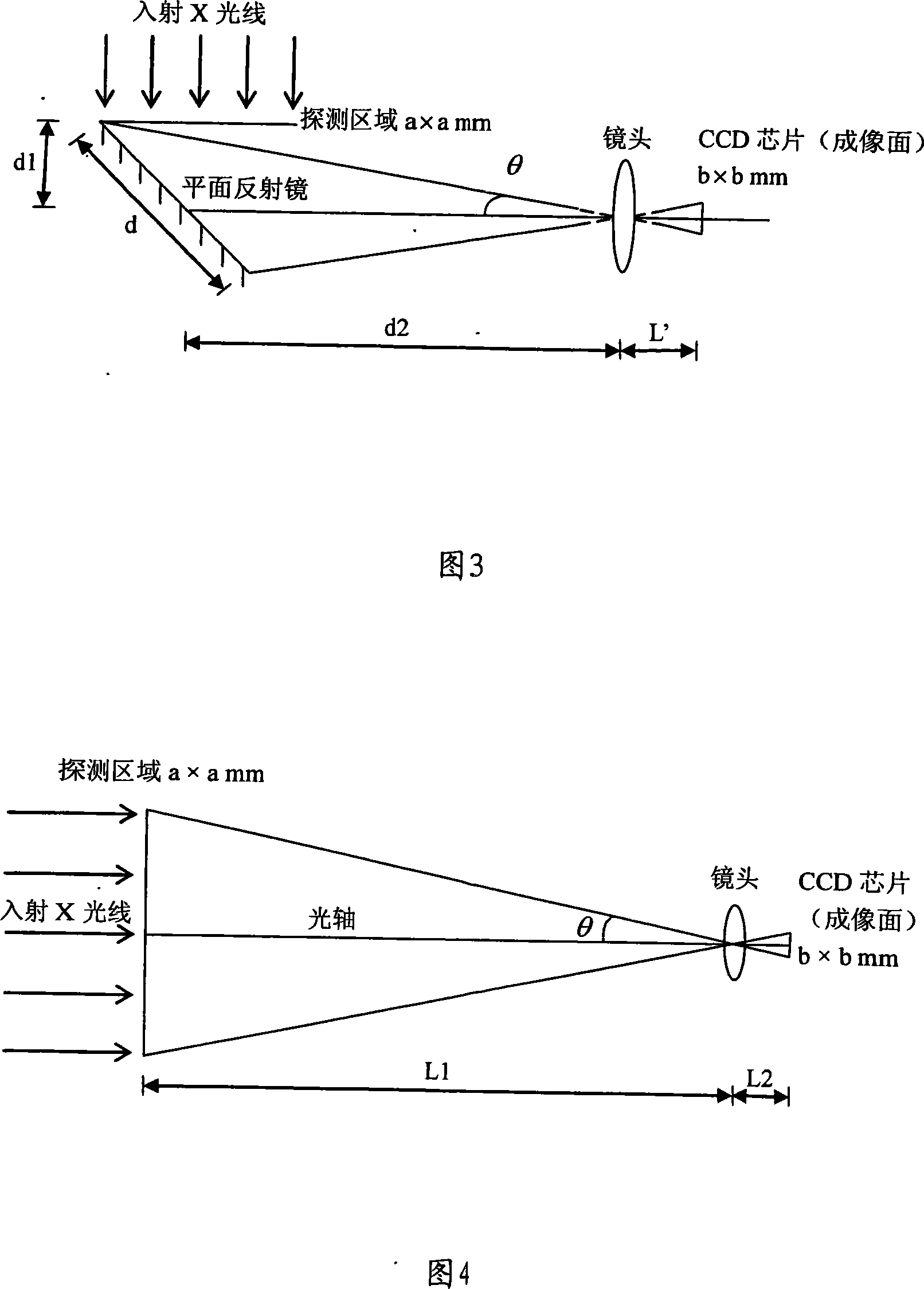 Adjusting board and adjusting device for radiation photography detector camera device