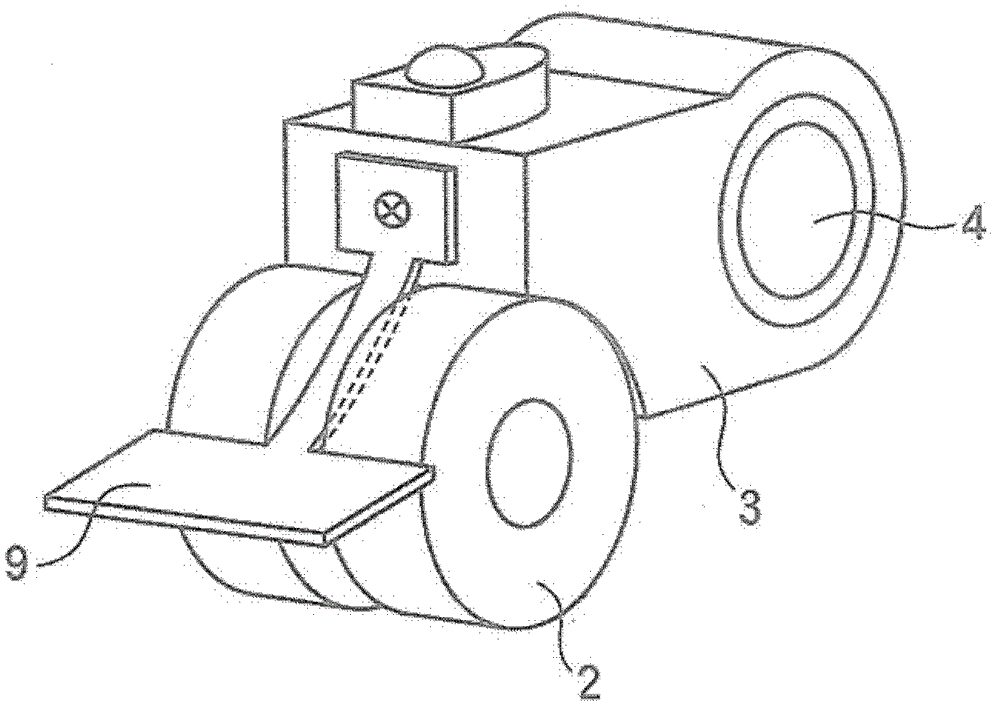 Paper thickness detection device