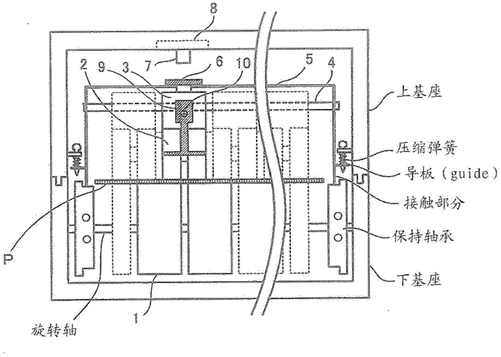 Paper thickness detection device