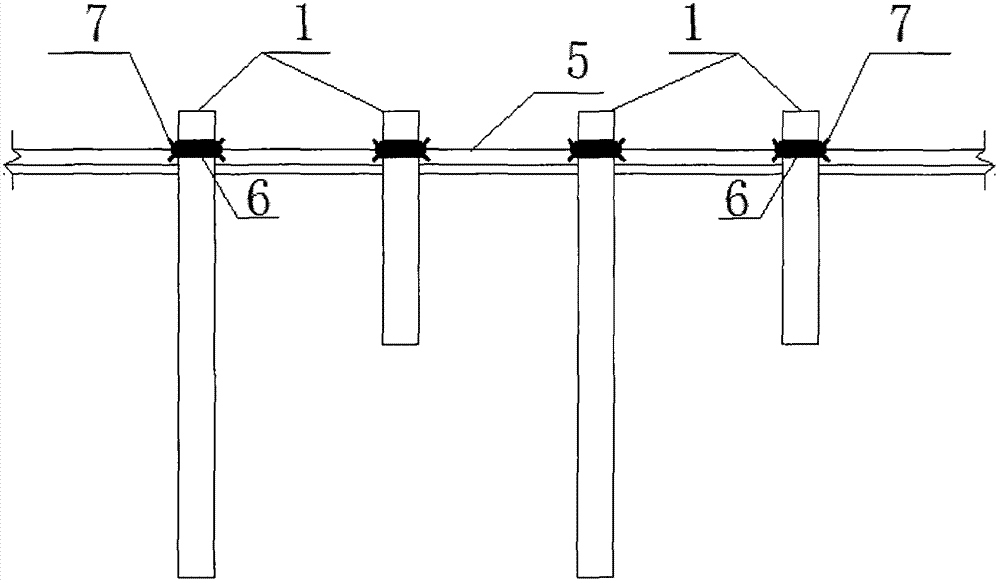 Simple reinforcing method of vacuum electroosmosis combined prepressing soft soil foundation