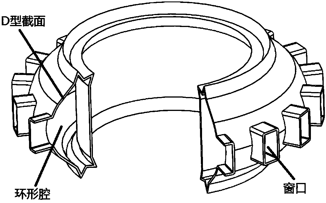 Peeping mechanical arm for fusion reactor