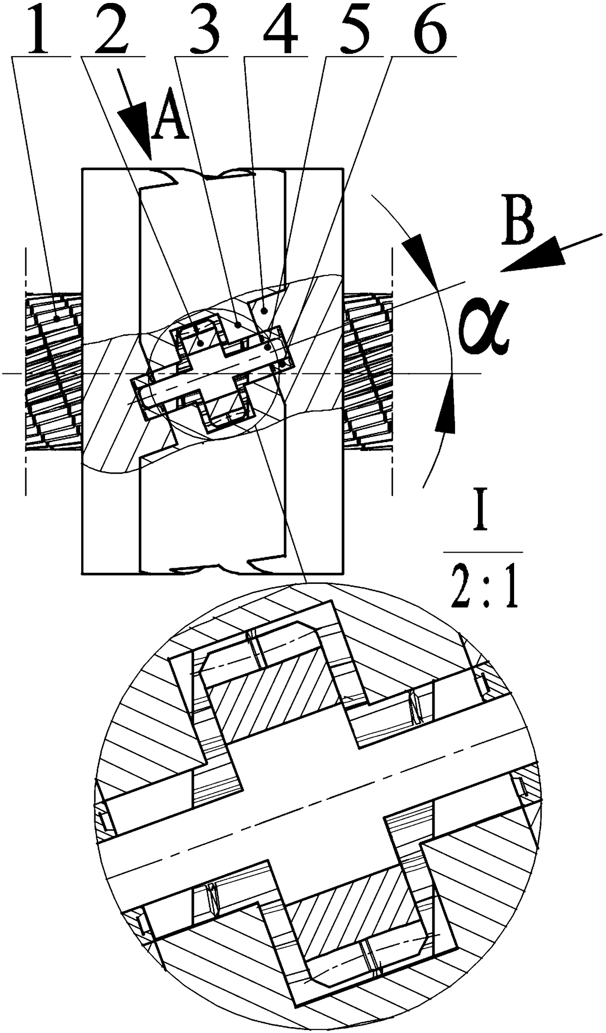 Worm gear screw