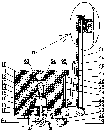 Device for tamping slope surfaces on two sides of canal