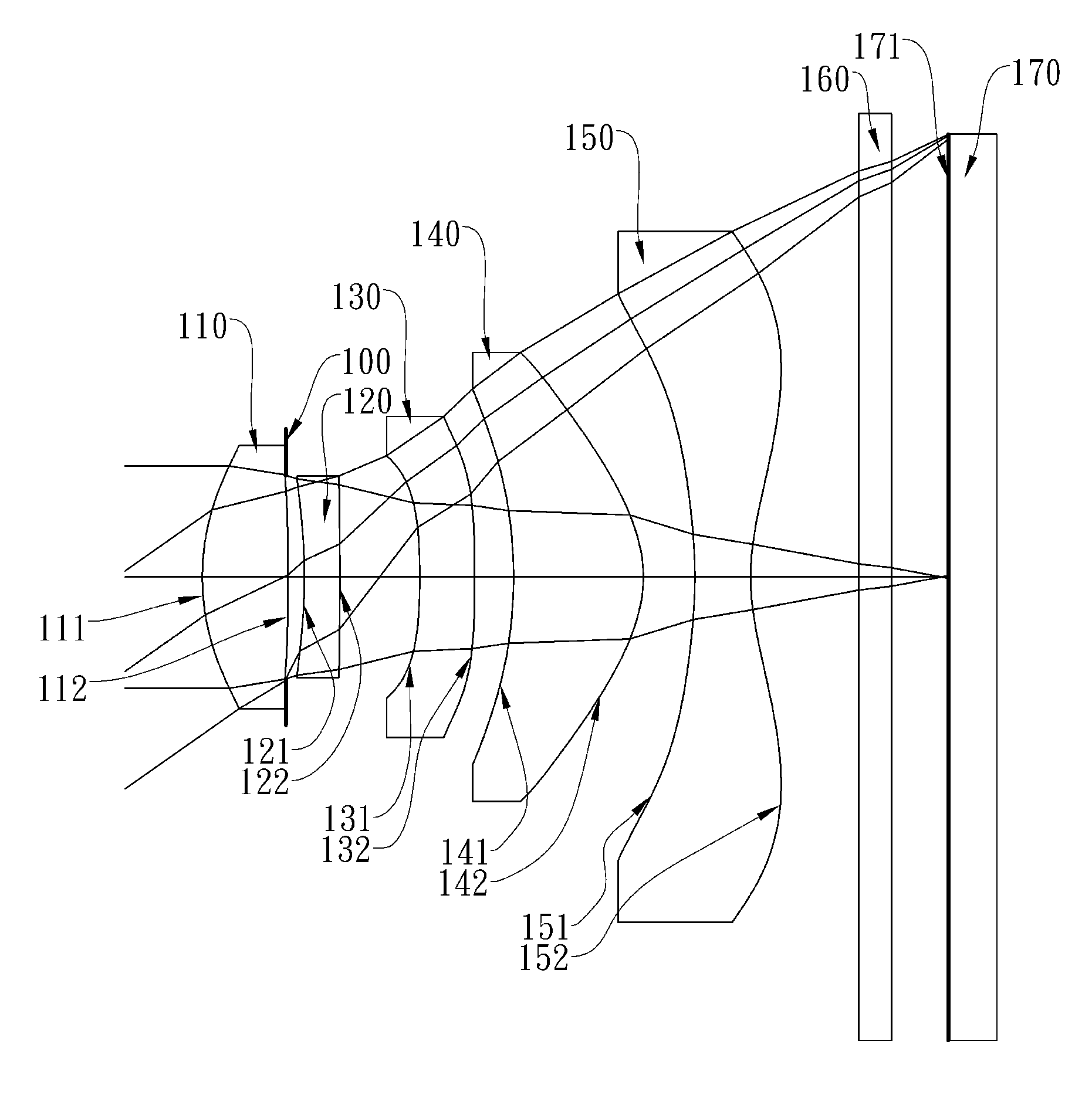 Image capturing optical lens system