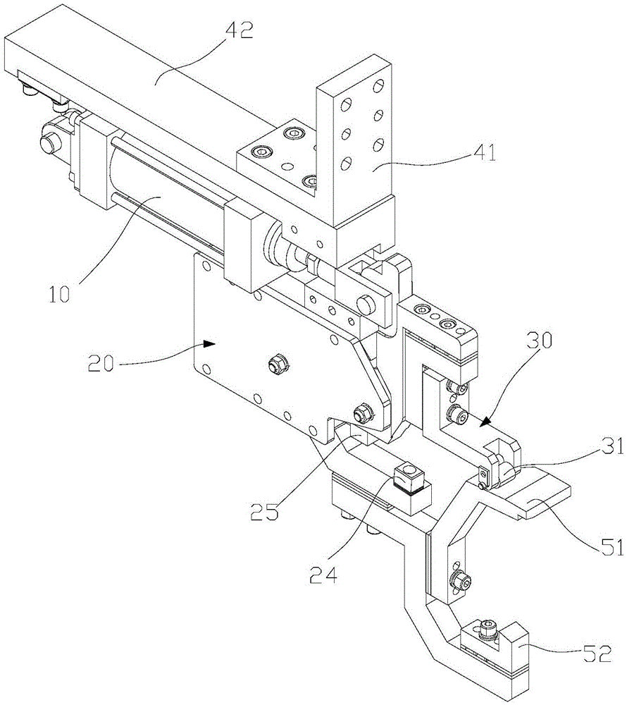 Prebending mechanism of preassembled hasp