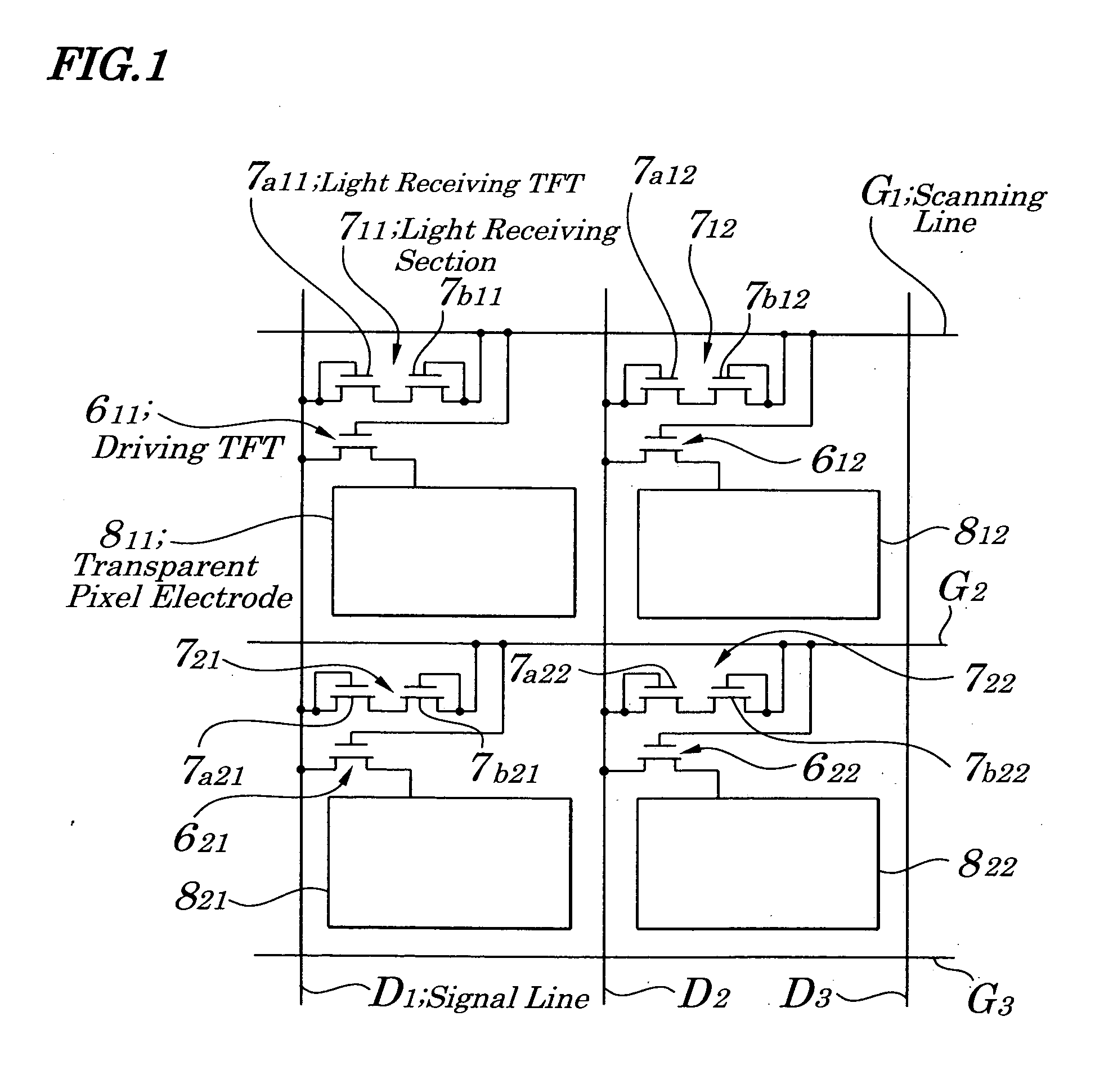 Liquid crystal display device with tablet function