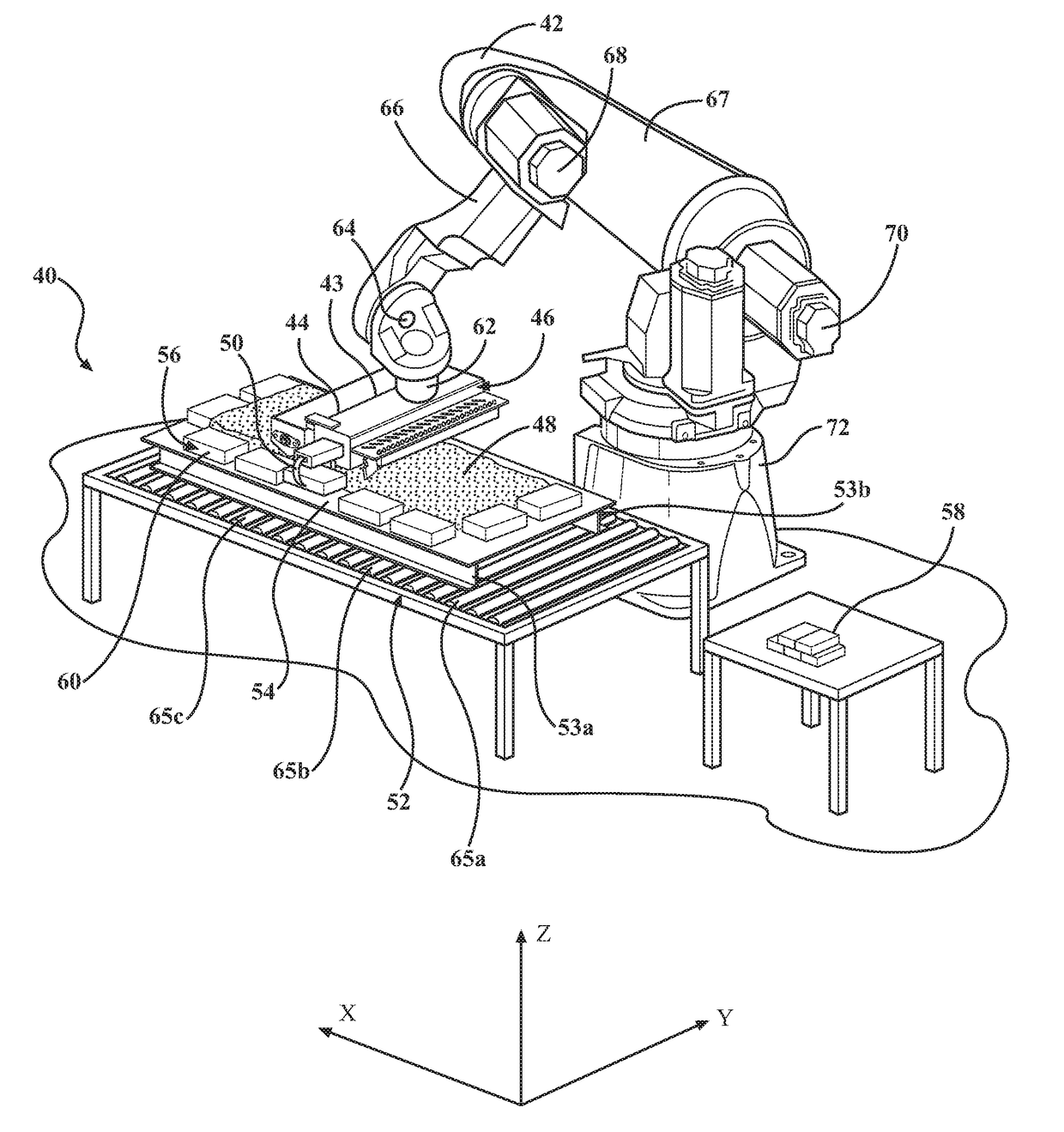 Method and apparatus for making three-dimensional objects using a dynamically adjustable retaining barrier