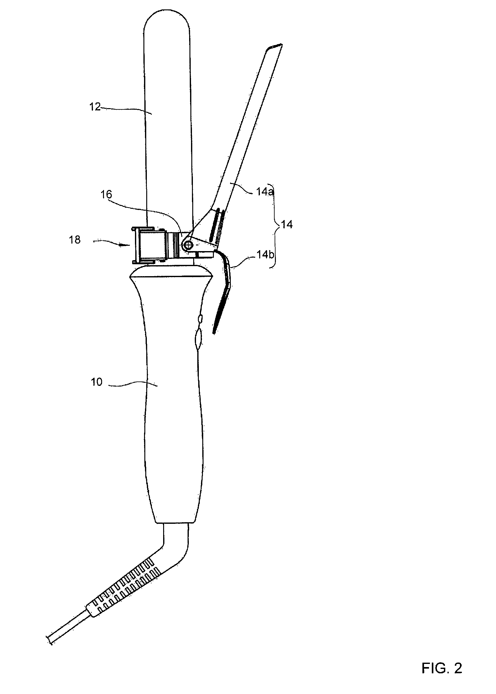 Removable hair clip for hair iron