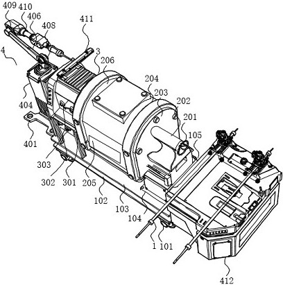 Pulse phototherapy device with adsorption function