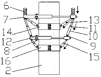 Assembled capping beam construction safety protection integrated platform