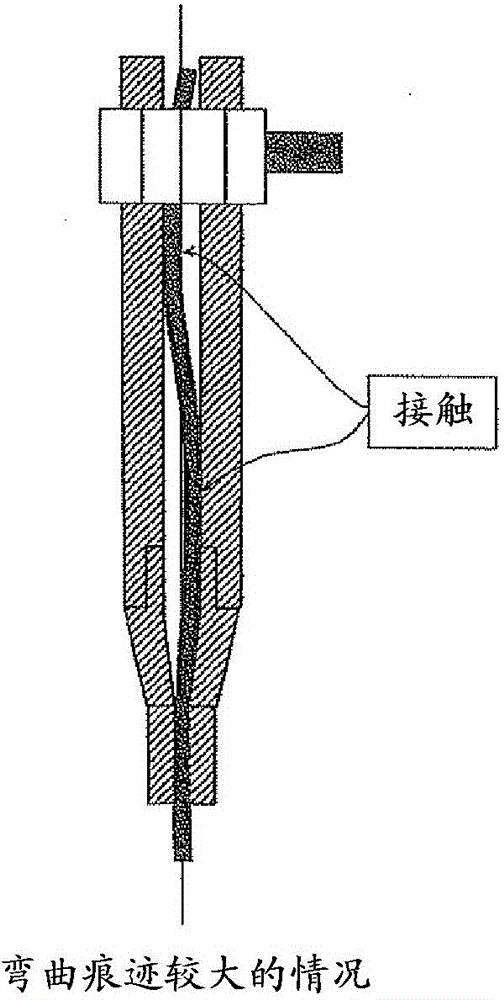 Welding torch for first electrode for multi-electrode submerged arc welding and welding method using same